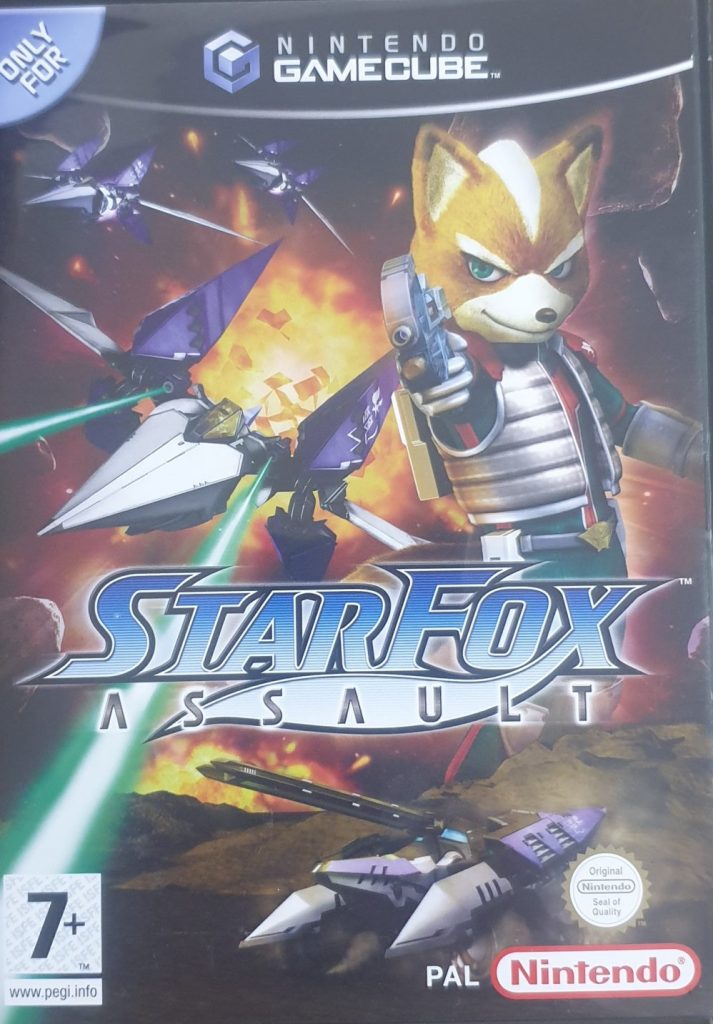 Star Fox Assault game cover art of the Nintendo GameCube