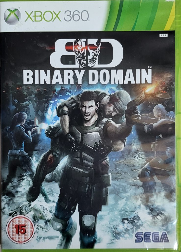 Binary Domain - Xbox 360 Game Front Cover