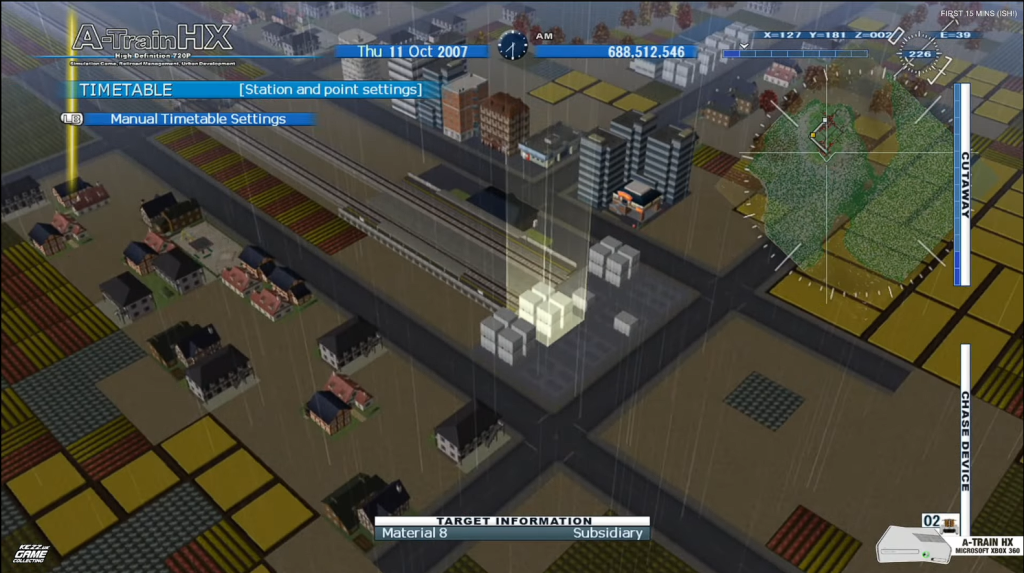 Building your train empire involves  passenger and cargo train options