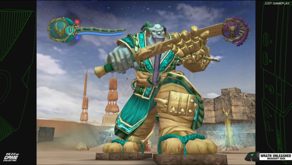 the ogre mage from the game Wrath Unleased for the Xbox Original games console